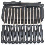 14 Carburetor Adjustment Tool Kit With Double D Single D 530035560 Splined Carburetor Jet Cleaner Brush for 2-Cycle Trimmer Chainsaw Lawn mower Small Engine Compatible Craftsman Poulan Troy bilt etc