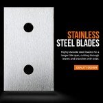 SuperHandy Compact Wood Chipper Replacement Blades - for Compact Wood Chipper Models (GUO067 & GUO074) Fits Landworks Compact Wood Chipper (Blades Only)