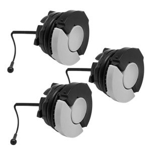laffoonparts 3 Pcs Chainsaw Gas Cap, Replacement for Stihl FS90R FS90 FS100 FS110 HT100 HT101 MS192T MS200 MS290 MS380 Fuel Cap Brushcuter Hedge Trimmer Pole Pruner Blower, Chainsaw Oil Cap