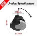 laffoonparts 3 Pcs Chainsaw Gas Cap, Replacement for Stihl FS90R FS90 FS100 FS110 HT100 HT101 MS192T MS200 MS290 MS380 Fuel Cap Brushcuter Hedge Trimmer Pole Pruner Blower, Chainsaw Oil Cap