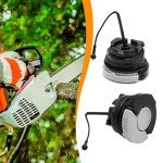 laffoonparts 3 Pcs Chainsaw Gas Cap, Replacement for Stihl FS90R FS90 FS100 FS110 HT100 HT101 MS192T MS200 MS290 MS380 Fuel Cap Brushcuter Hedge Trimmer Pole Pruner Blower, Chainsaw Oil Cap