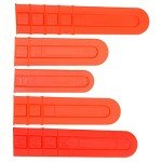CIYODO 5pcs Chainsaw Guide Cover Chainsaw Bar Cover 16 Inch Chainsaw Bar Cover 20 Chainsaw Bar Cover 12 Inch Saw Sleeve Electric Saw Chainsaw Protective Case Storage Box Plastic Travel