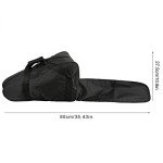 Headerbs Chainsaw Bag, Portable Chainsaw Carrying Case Waterproof Chain Saw Storage Bag for 20 inch 22 inch Chainsaw, Black