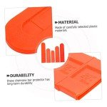 CIYODO 5pcs Chainsaw Guide Cover Chainsaw Bar Cover 16 Inch Chainsaw Bar Cover 20 Chainsaw Bar Cover 12 Inch Saw Sleeve Electric Saw Chainsaw Protective Case Storage Box Plastic Travel