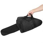 Headerbs Chainsaw Bag, Portable Chainsaw Carrying Case Waterproof Chain Saw Storage Bag for 20 inch 22 inch Chainsaw, Black