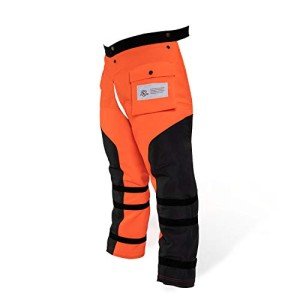 ZELARMAN Chainsaw Chaps 8-layer Protective Apron Wrap Adjustable Chainsaw Pants/Chap for Loggers Forest Workers Class A