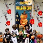 28inch Inflatable Chainsaw,Fake Chainsaw Halloween Weapons Props Decorations PVC Inflatable Saw Balloon for Halloween Party Decorations, Haunted Houses, Pranks