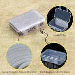 GIWOSK 72Pcs Diamond Chainsaw Sharpener Kits 1/8" Shank, High Hardness Titanium Plated Burr Grinding Stone Chainsaw Sharpening Kit Diamond for Stone Jewelry Wood Crafts, 5/32'', 3/16'', 7/32''
