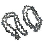 DSkoiph 2 PACK Chainsaw Chain Replacement for 9.5" Harbor Freight Portland 62896 68862 63190 56808 3/8" 050" 33DL