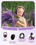 ZOHAN EM030 Kids Ear Protection Safety Ear Muffs for Concerts, Fireworks, Air Shows, Upgraded Adjustable Noise Reduction Hearing Protectors for Children Have Sensory Issues - Nebula Print