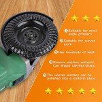 BLEKOO Angle Grinder Wood Carving Disc Set, for 4" or 4 1/2" Angle Grinder with 5/8" Arbor, Wood Shaper Carving Disc for Angle Grinder Attachments, Stump Grinder Teeth, Wood Shaping Tools