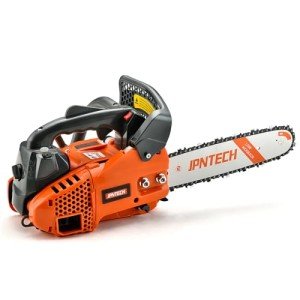 Gas Chainsaw 12 Inch Top Handle Chainsaw 25.4CC 2-Cycle Handheld Cordless Petrol Portable Gas Powered Chain Saw for Tree Wood Cutting