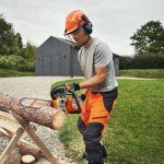 Gas Chainsaw 12 Inch Top Handle Chainsaw 25.4CC 2-Cycle Handheld Cordless Petrol Portable Gas Powered Chain Saw for Tree Wood Cutting