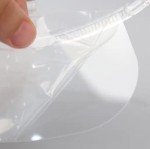 1 Box (10 Pieces) Face Shield Completely Transparent Spit Guard Mouth Shield Anti-Fog Reusable Face Covering Mask great for Events, Restaurants, Nail Salons, Food, Chef, Dentist, Spa and More
