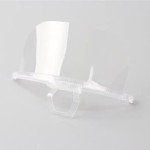 1 Box (10 Pieces) Face Shield Completely Transparent Spit Guard Mouth Shield Anti-Fog Reusable Face Covering Mask great for Events, Restaurants, Nail Salons, Food, Chef, Dentist, Spa and More