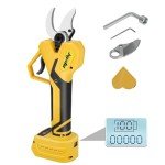Electric Pruning Shears Compatible with DeWalt 20V MAX Battery (Tool Only), Mellif Upgraded Cordless Tree Pruner w/ 20,000RPM Brushless & 30mm (1.2") Cutting Diameter SK5 Steel Blade for Gardening