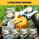 Electric Pruning Shears Compatible with DeWalt 20V MAX Battery (Tool Only), Mellif Upgraded Cordless Tree Pruner w/ 20,000RPM Brushless & 30mm (1.2") Cutting Diameter SK5 Steel Blade for Gardening