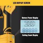 Electric Pruning Shears Compatible with DeWalt 20V MAX Battery (Tool Only), Mellif Upgraded Cordless Tree Pruner w/ 20,000RPM Brushless & 30mm (1.2") Cutting Diameter SK5 Steel Blade for Gardening