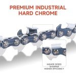Dunhil 3 pack 16 inch 325 050 66DL Chainsaw Chains & 1 Guide Bar Combo for Husqvarna 41 45 49 51 336 339XP 550XP 340 346 345 350 351 435 440 445 450 450e Chainsaw