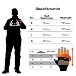 YARDMARIS Chainsaw Gloves, Classic ANTI-CUT Chainsaw Gloves, Leather Gloves, 12-Layers of Protection on Left Hand Back Only