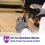 Schwer AIR-SKIN Cut Resistant Gloves AR5918 with Extreme Lightweight&Thin, Level 5 Wire Metal Gloves for Refined Work, Touch-screen, Fiberglass-free, 3D-Comfort Fit, Breathable, Black 1 Pair (L)