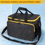 Chainsaw Storage Bag, Portable Chainsaw Carrying Case Compatible with Dewalt 7-1/4 inch, 6-1/2-Inch Power Chainsaw & Accessories,Waterproof Chainsaw Bag(Bag Only)