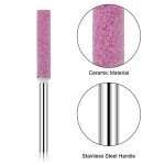 Weewooday 50 Pcs Chainsaw Sharpener Bits with Box Chainsaw Sharpening Stones Chainsaw Sharpening Bits Burr Grinding Stone File Polishing Grinding Tool for Chainsaw Sharpener, 3/16 Inch/ 4.8 mm