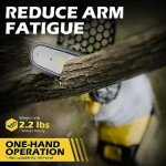 Mini Chainsaw 6-inch Cordless 3000mAh, Brushless Electric Handheld Chain Saws, Battery Powered Chainsaw Up To 100min X2, Tree Trimming, Branch Wood Cutting, Courtyard and Garden, Smart Speed By Troozy