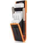 YARDMARIS Felling Wedge Pouch, Technical Version Chainsaw Wedges Storage Bag, Tough Logging Tool Holster, for Tree Cutting, Falling, Compatible with Most Belt