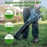 Moticett Upgraded 7500mAh Replacement for EGO 56V Battery BA1400T BA2800T BA4200T BA5600T BA3360T BA2242T Compatible with EGO Power+ 56 Volt Battery Lawn Mower, Blower, String Trimmer, Chainsaw