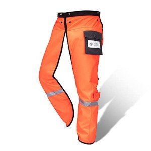 YARDMARIS Chainsaw Chaps Technical 8 Layers Chainsaw Pants Class B for Chainsaw Users