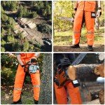 YARDMARIS Chainsaw Chaps Technical 8 Layers Chainsaw Pants Class B for Chainsaw Users