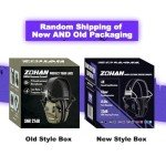 ZOHAN Electronic Shooting Earmuffs Built in Ambient Sound Amplifier, Hearing Protection for Shooters, NRR 23dB Noise Reduction, Ideal Gun Range Ear Protection Headphones for Hunting-Black