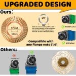 13PCS Wood Carving Disc Set for 4" or 4 1/2" Angle Grinder, Stump Tool Grinder Disc Wheel Attachments for Woodworking, Stump Grinding Tools for Wood Cutting Shaping Carving Sanding and Polishing