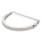 Pyramex Aluminum Full Brim Hard Hat Face Shield Adapter (Pack of 1)