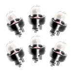 Ownengin 6 Pcs 503936601 530047721 188-512 Primer Bulb - for 2-Cycle Small Engine Poulan PP136 PP330 Echo Chainsaw Ryobi BP42 Homelite Bolens String Trimmer Leaf Blower 125B 125BX
