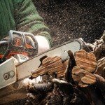 [4 Pieces] 8 Inch Chainsaw Chains with Guide Bar, 3/8" LP Pitch, 050" Gauge, 33 Drive Links, 8" Saw Guide Bar and Chain Combo Replacement for Greenworks, Sun Joe, Portland, Oregon and more- S33