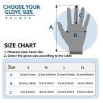 Schwer SlicePro ANSI A9 Cut Resistant Gloves PR1501, Food Grade Reliable Cutting Gloves, Mandoline Gloves for Kitchen Meat Cutting, Oyster Shucking, Fish Fillet Processing, Wood Working (1 Pair, M)