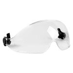 UM ULTRAMAXX Hard Hat Safety Helmet with Replacement Visor - Quick Install, Clear & Smoke Options, Wrap-Around Design - Ideal for Arborist Equipment, Chainsaw, Hard Hat