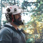 UM ULTRAMAXX Hard Hat Safety Helmet with Replacement Visor - Quick Install, Clear & Smoke Options, Wrap-Around Design - Ideal for Arborist Equipment, Chainsaw, Hard Hat