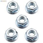 Secure Your Chainsaw with 10 Pcs Chainsaw Bar Nuts Replacement for Craftsman, HU Rancher Saw, Poulan, Echo Chainsaws, Compatible with HU 450 455 460 Rancher, ES300, CS490-503220001, 531300382