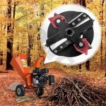 ZHONGXIA 2 Pack Wood Chipper Blades 4.15“L x 1.33”W, Wood Chipper Shredder Replacement Blade for Land-Works Both LCE12 Super-Handy, A30/B40 Series, C30/C30 Mi-ni, Great-circleusa GUO033 GUO035 GUO054