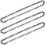 3Pack 12 Inch Saw Chain for Dewalt DCCS620B DCCS620P1 DCCS620BWPR320B 20V Compact Chainsaw, Oregon R45, 043" Gauge, 45 Drive Links, 3/8" LP Pitch, 12 Inch Replacement Saw Chains for 12“ Guide Bars