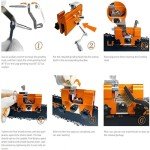 2024New Chainsaw Sharpening jig, Chainsaw Chain Sharpening jig, Suitable for 8-22 inch Chainsaw Portable Chainsaw Sharpening kit. Suitable for Lumberjack, Garden Workers Chainsaw Sharpener Tool.