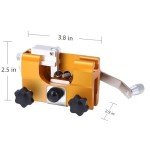 2024New Chainsaw Sharpening jig, Chainsaw Chain Sharpening jig, Suitable for 8-22 inch Chainsaw Portable Chainsaw Sharpening kit. Suitable for Lumberjack, Garden Workers Chainsaw Sharpener Tool.