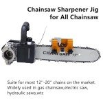 2024New Chainsaw Sharpening jig, Chainsaw Chain Sharpening jig, Suitable for 8-22 inch Chainsaw Portable Chainsaw Sharpening kit. Suitable for Lumberjack, Garden Workers Chainsaw Sharpener Tool.