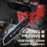 10 Inch Chainsaw Chains, Replacement for EGO PSA1000 / PSA1020 / MPS1000 / MPS1001 / PPSX2504 10-Inch 56V Pole saw 2 Pack