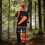 ZELARMAN Chainsaw Bag- Size Upgrade- Improved Portable Chainsaw Carrying Case, Full Protective Chainsaw Storage Bag Fit for Stihl/Husqvarna 16"/18"/20" Chainsaws