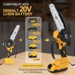 Realtopdo Mini Electric Chainsaw for Wood Cutting