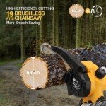 Realtopdo Mini Electric Chainsaw for Wood Cutting